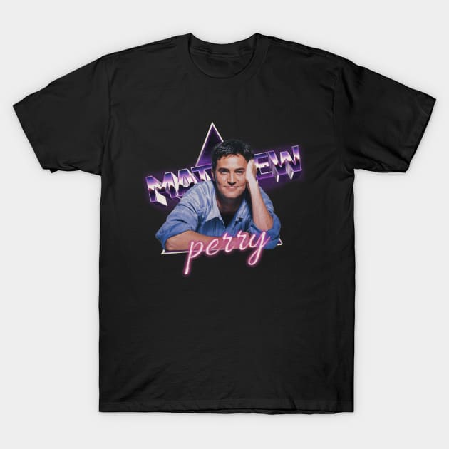 Matthew Perry 80s Vintage T-Shirt by redfancy